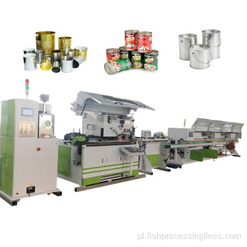 Wysokowydajna automatyczna maszyna do produkcji puszek na żywność